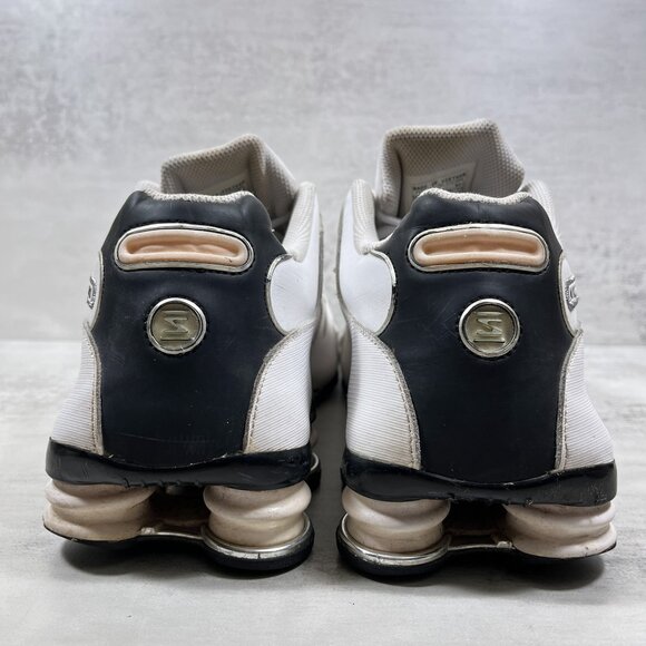 Nike Shox NZ EU Leather Sneakers - Men\'s Size 13 - White main image 8